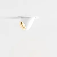 modular lighting -   spot encastrable pupil blanc structuré  métal